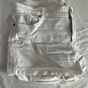 Paige White Jean Shorts